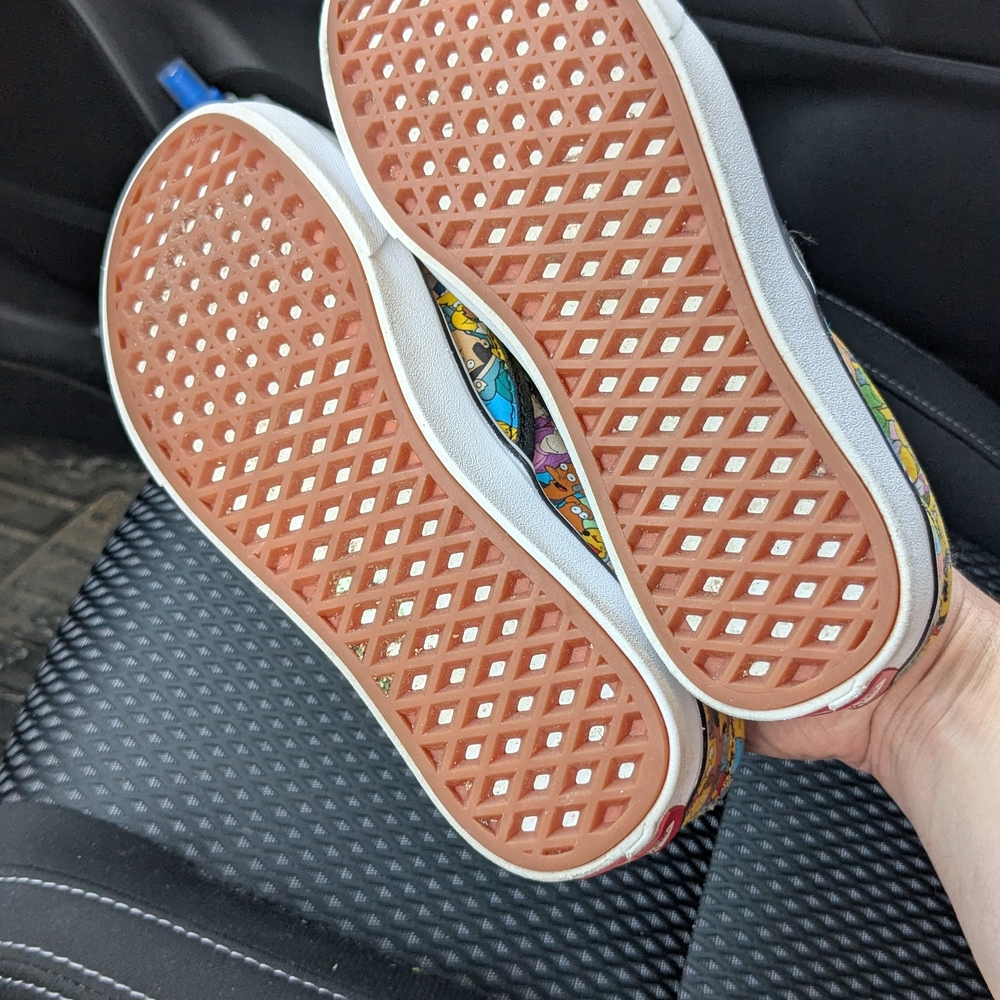 Simpsons Vans Slip Ons - Women's 8/Men's 6.5 - Picture 5 of 7